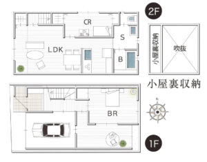 岡山市北区野田屋町2丁目　新築建売　3880万円　ナカタホーム岡山